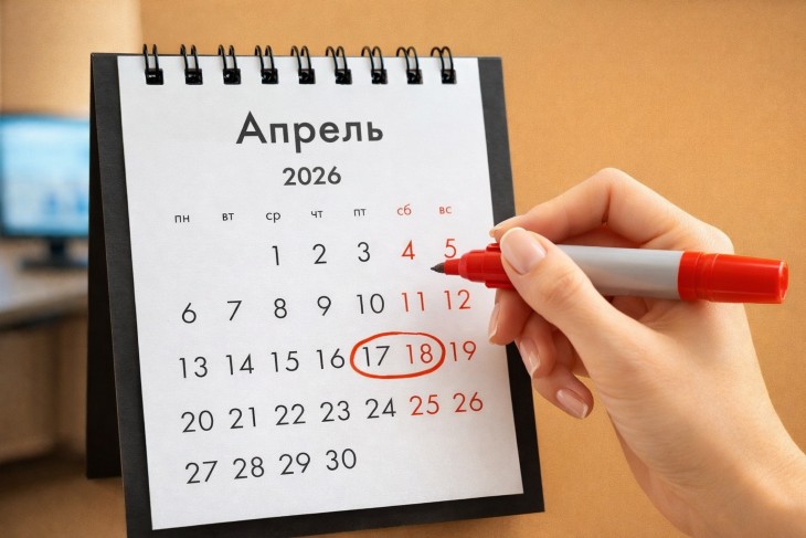 aprel kalendar