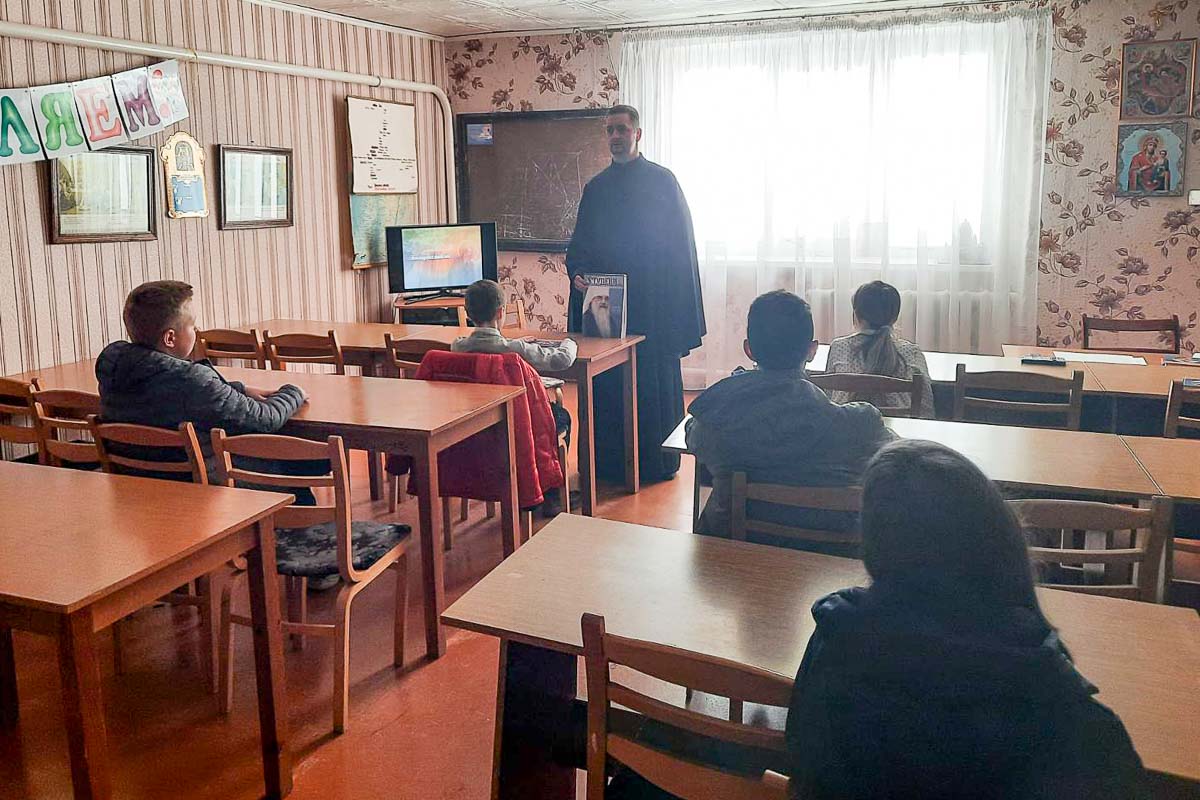 В воскресной школе при кафедральном Соборе Кобрина прошёл урок памяти, посвященный митрополиту Филарету