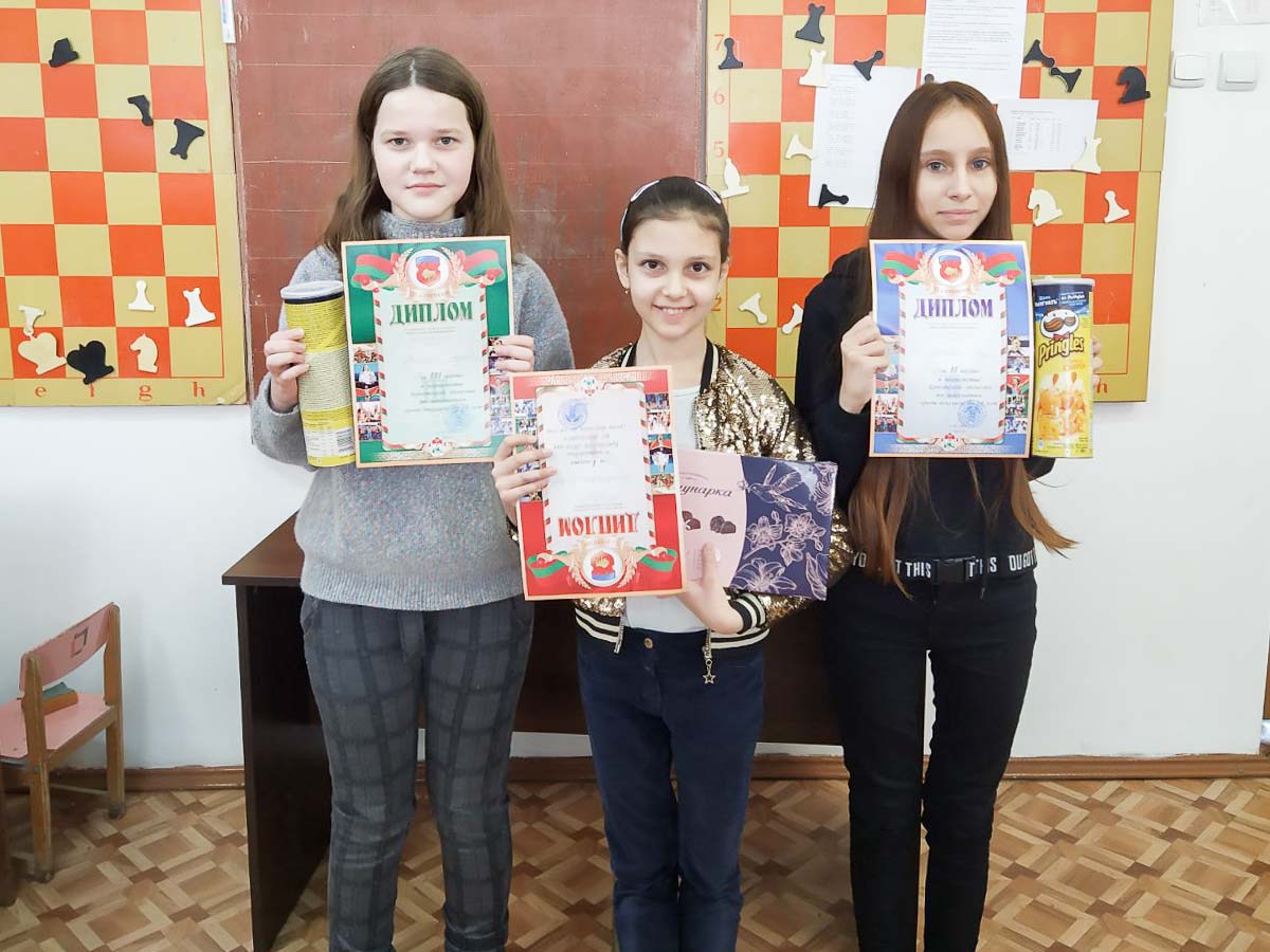 Кобринские шахматистки&nbsp;успешно выступили на первенстве Брестской области по шахматам