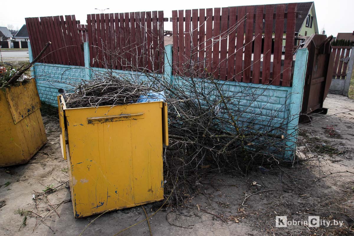 В Кобрине планируют ликвидировать 9 контейнерных площадок&nbsp;по сбору ТКО в частном секторе