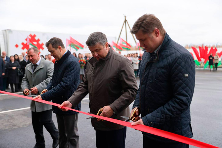 В Кобрине запустили новый цех по производству колбасных изделий 