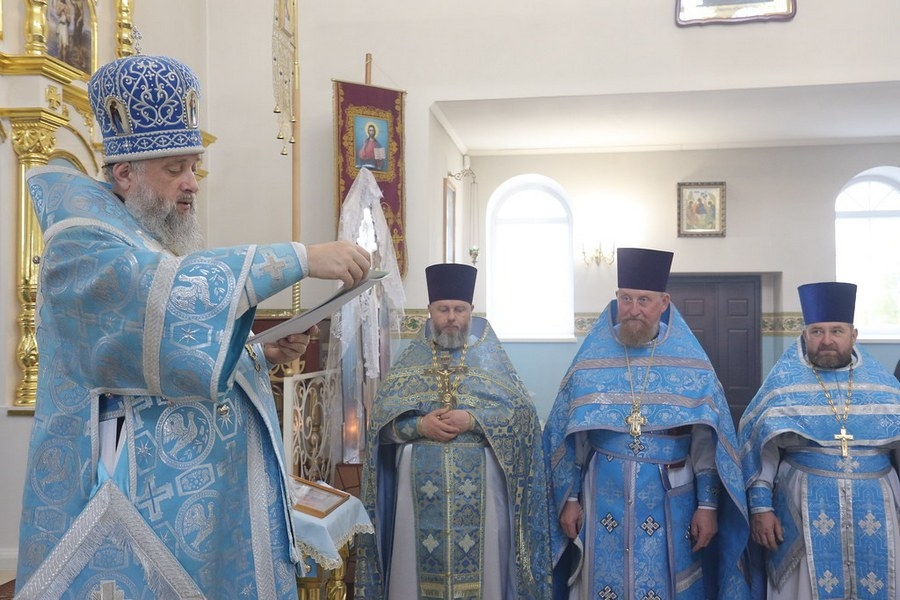 В агрогородке Пески Кобринского района отпраздновали 5 лет со дня основания православного храма