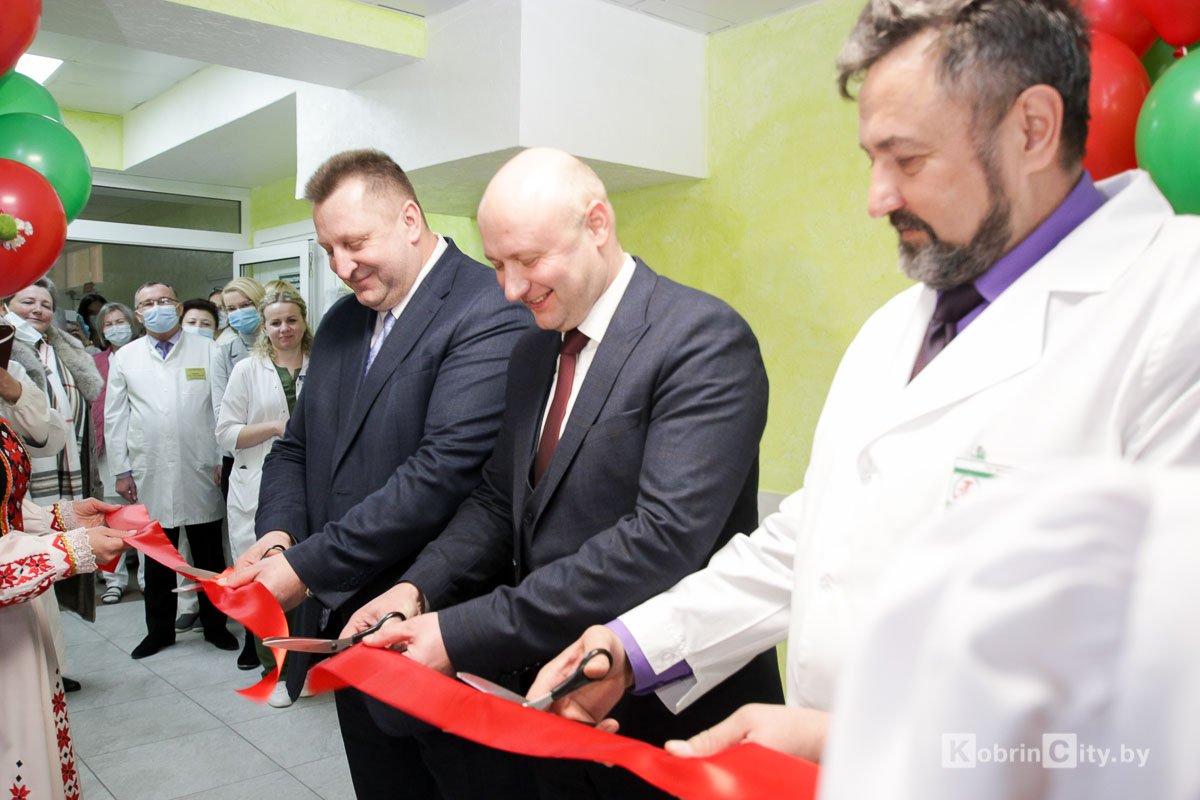 Кабинет компьютерной томографии заработал в Кобринской ЦРБ