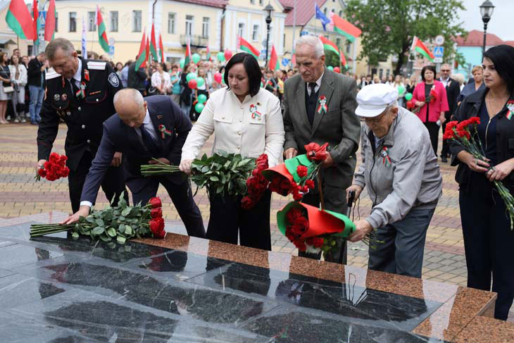 Второй день празднования 738-летия Кобрина — в городе впервые прошла военно-историческая реконструкция