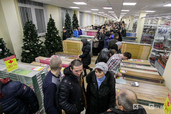 В Кобринском ТЦ «Полесье» прошла «Чёрная Пятница»