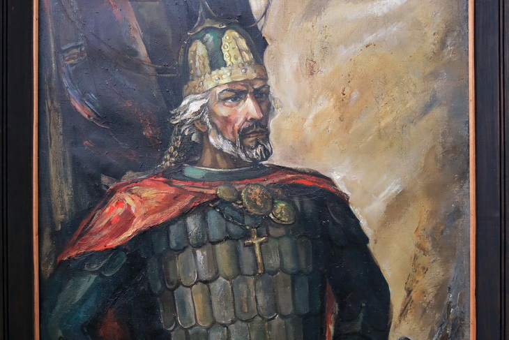 Историческая картина «Александр Невский» выставлена в Кобринском музее в сентябре