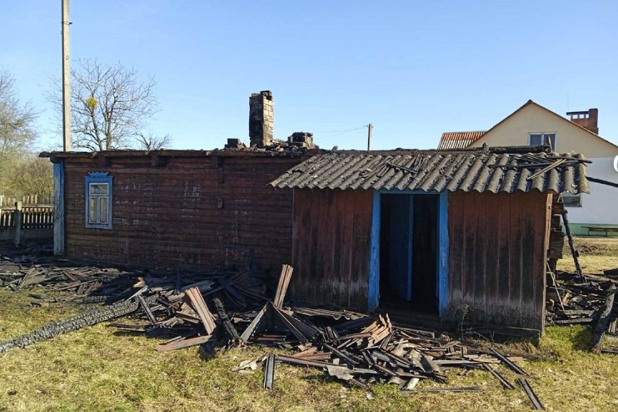 За прошлую неделю в Кобринском районе произошло 2 пожара