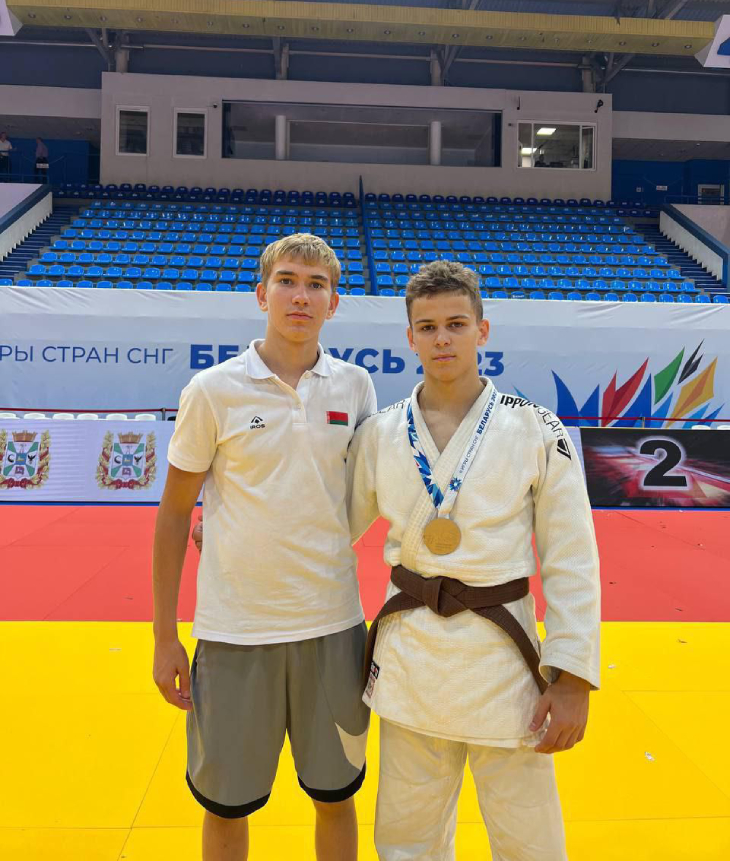 Дзюдоист из Кобрина на II Играх стран СНГ завоевал бронзу в командном первенстве