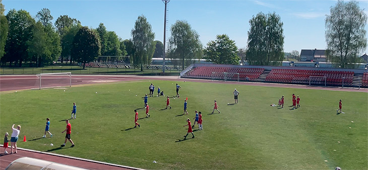 В Кобрине прошел республиканский турнир по футболу&nbsp;Polesie Cup 2024 — кобринские ребята заняли II место