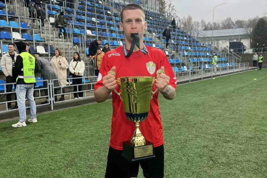 Кобринчанин Кирилл Христюк в составе ФК «Ивацевичи» стал обладателем Кубка регионов Беларуси по футболу