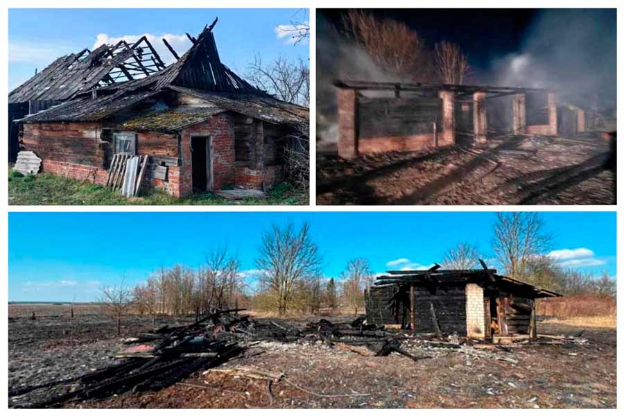 Три пожара за 11 дней: сводка МЧС по Кобринскому району с 20 по 30 марта